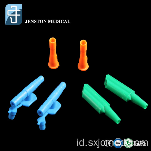 komponen Suction Catheter Connectors Semua tipe